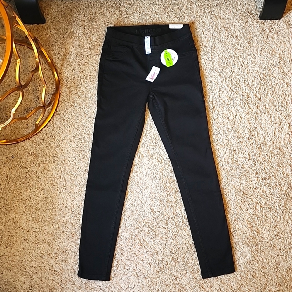 Justice Denim leggings, Youth size 12